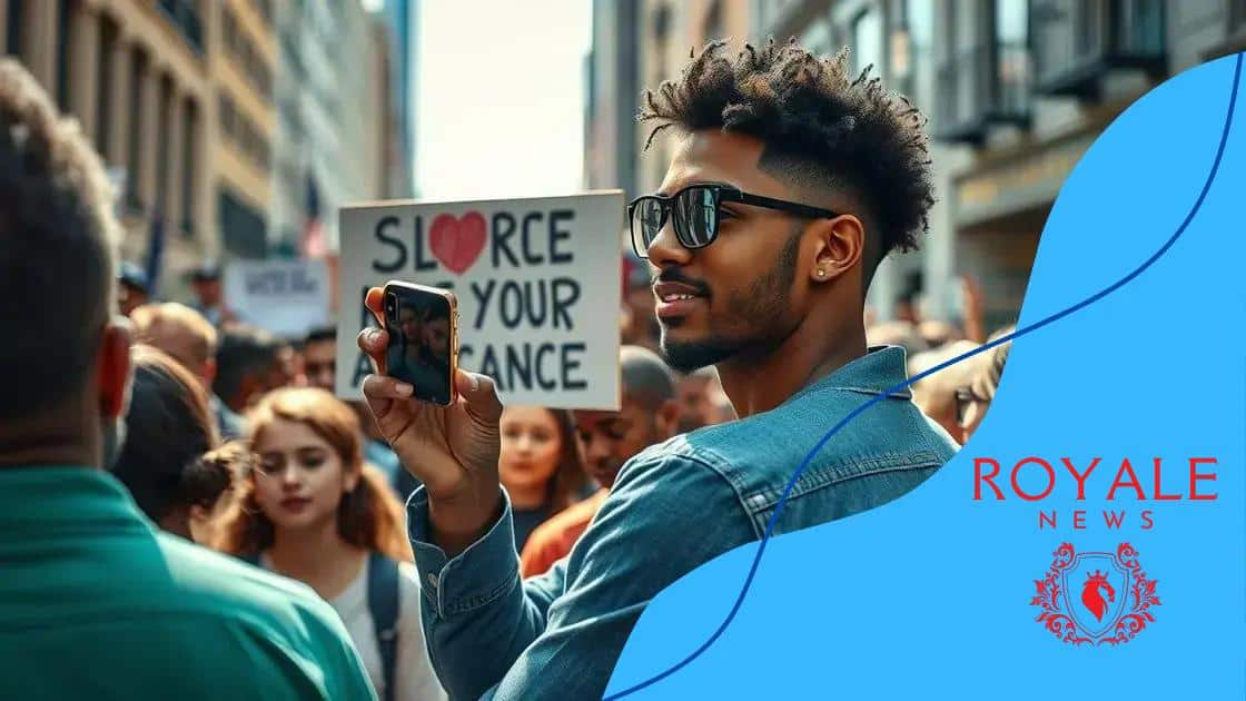 The impact of influencers on activism