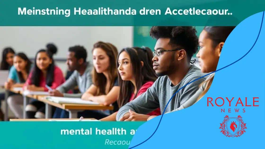 How mental health impacts academic performance